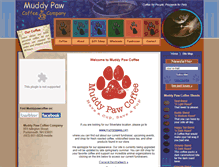 Tablet Screenshot of fundraiser.muddypawcoffee.com